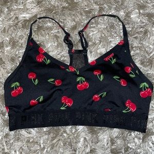 VS Pink Cherry sports bra